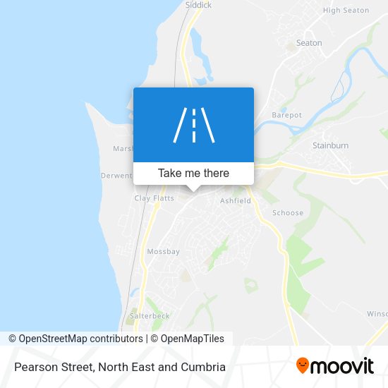 Pearson Street map