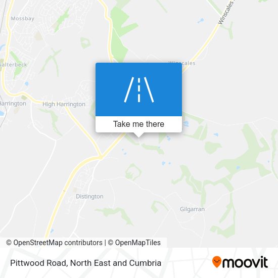 Pittwood Road map