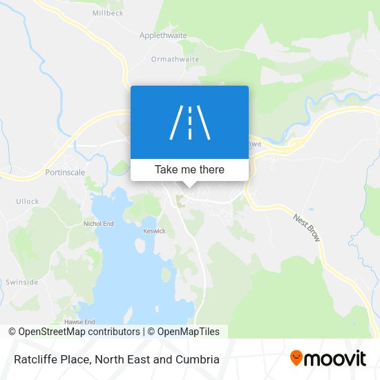 Ratcliffe Place map