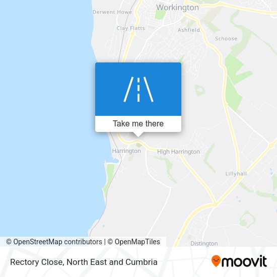 Rectory Close map