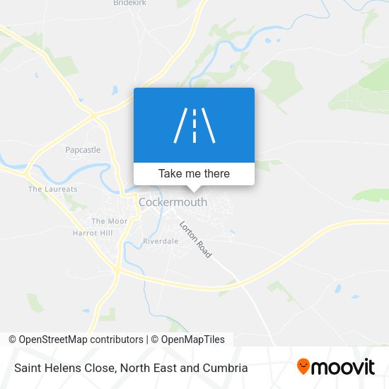 Saint  Helens Close map