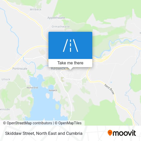 Skiddaw Street map