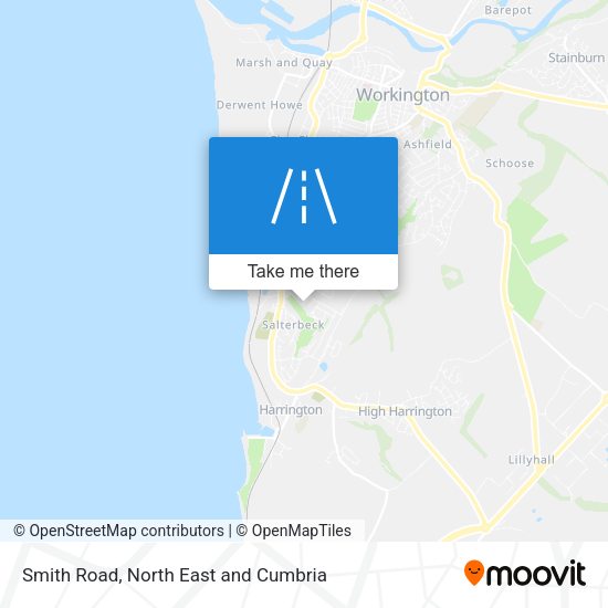 Smith Road map