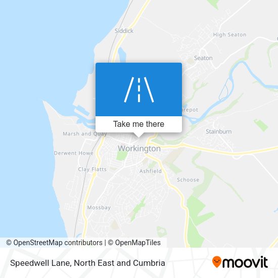 Speedwell Lane map