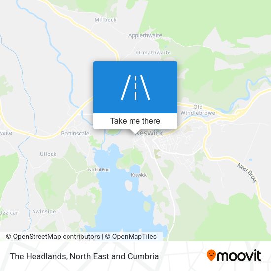 The Headlands map