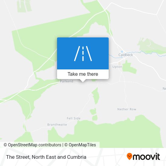 The Street map