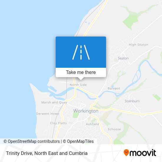 Trinity Drive map