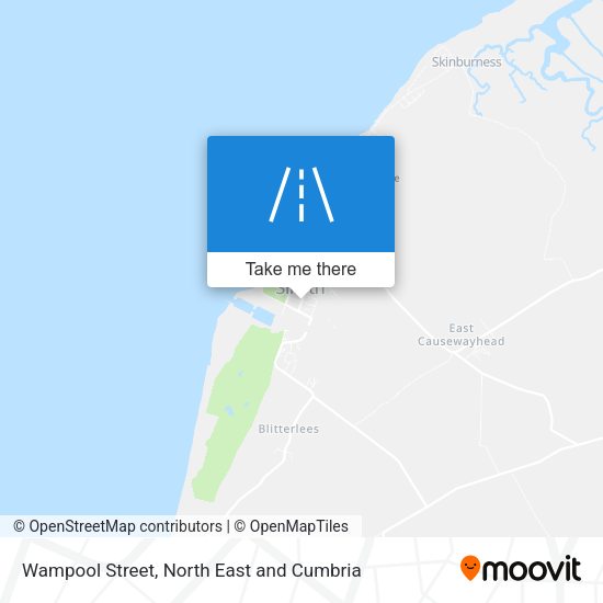 Wampool Street map