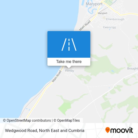 Wedgwood Road map