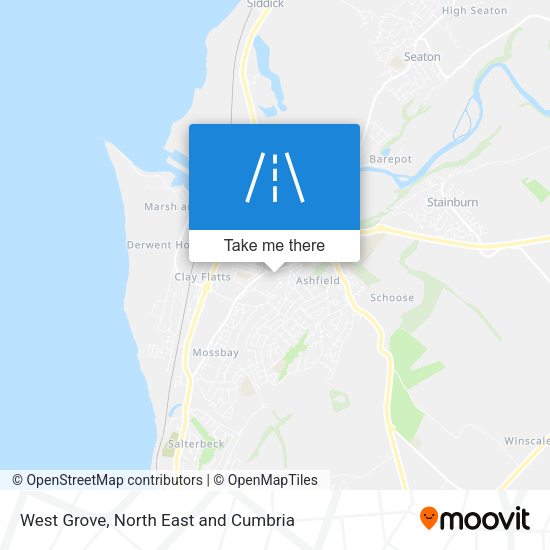 West Grove map