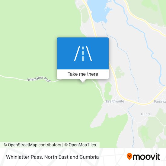 Whinlatter Pass map