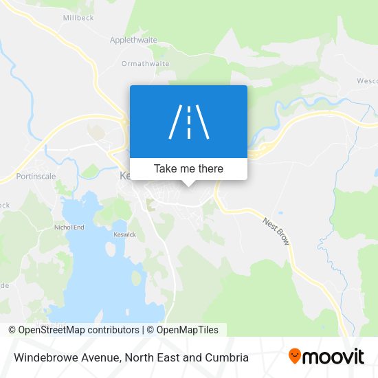 Windebrowe Avenue map