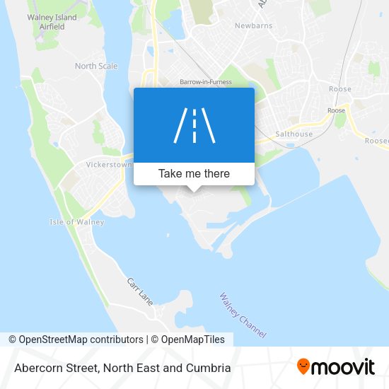 Abercorn Street map