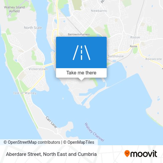 Aberdare Street map