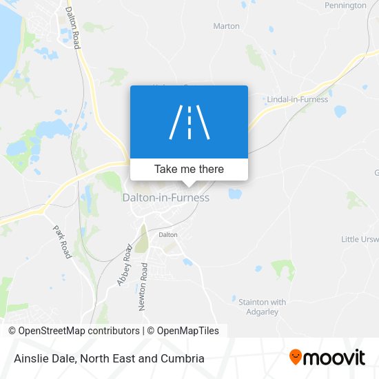 Ainslie Dale map