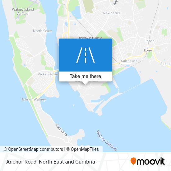 Anchor Road map