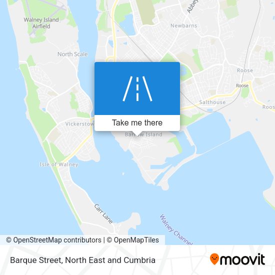 Barque Street map