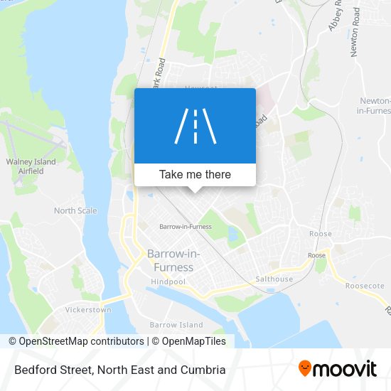 Bedford Street map
