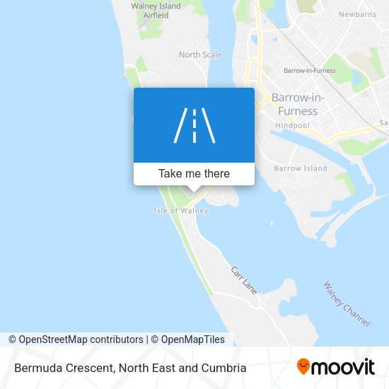 Bermuda Crescent map