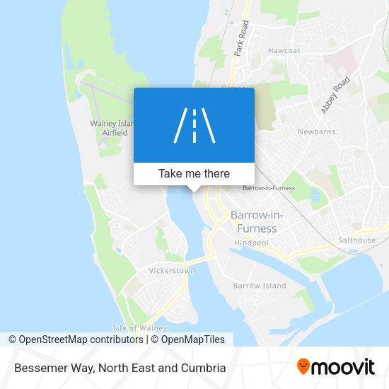 Bessemer Way map