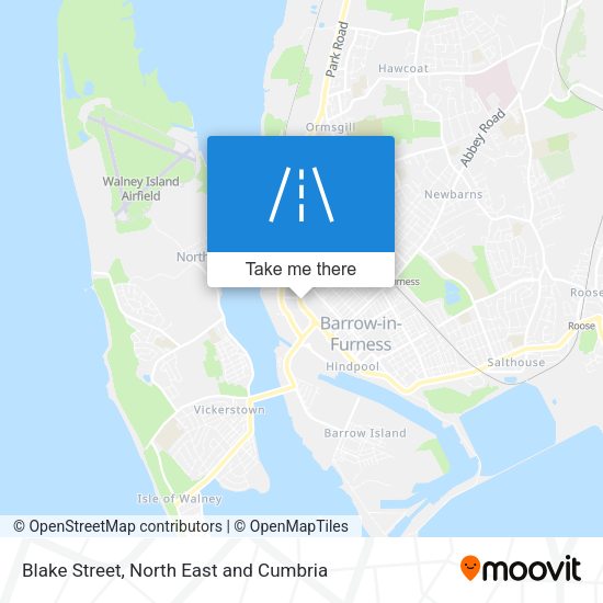 Blake Street map