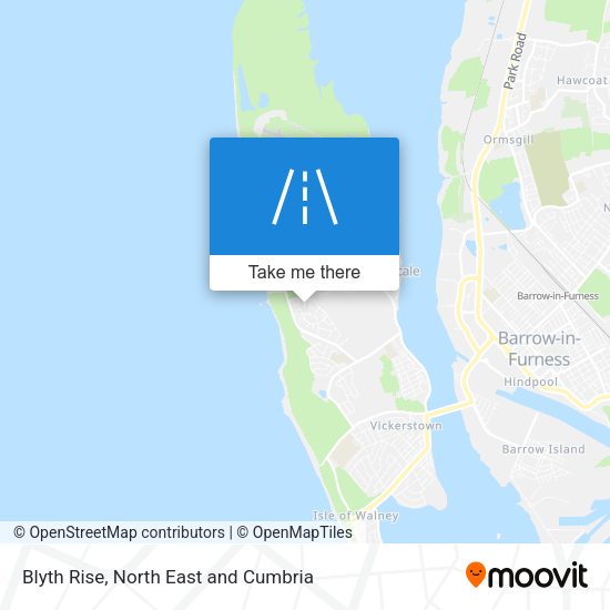 Blyth Rise map