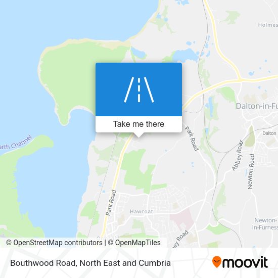 Bouthwood Road map