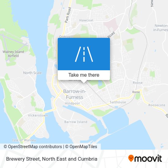 Brewery Street map