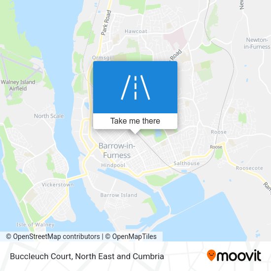 Buccleuch Court map
