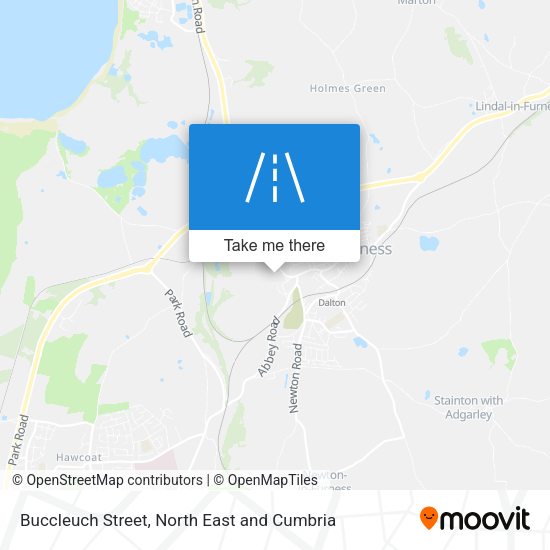 Buccleuch Street map