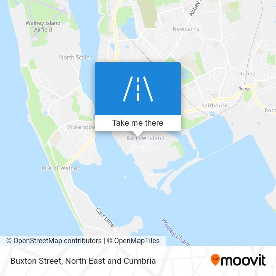 Buxton Street map