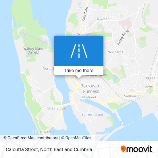 Calcutta Street map
