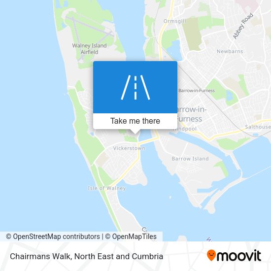 Chairmans Walk map