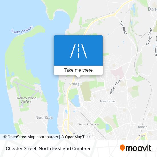 Chester Street map