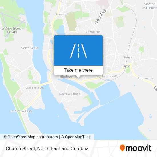 Church Street map