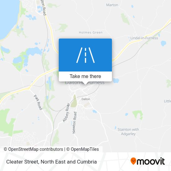 Cleater Street map