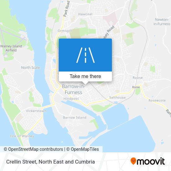 Crellin Street map