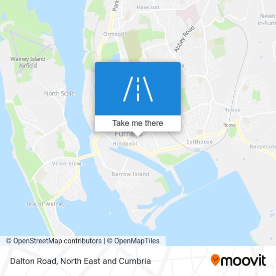 Dalton Road map