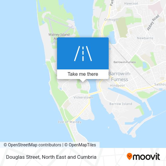 Douglas Street map
