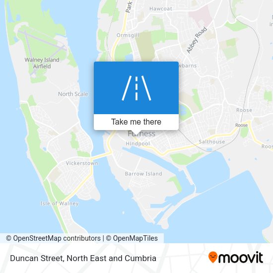 Duncan Street map