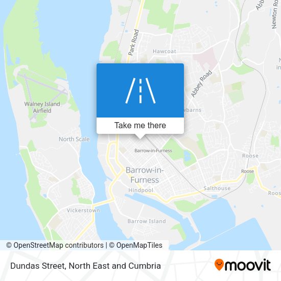 Dundas Street map