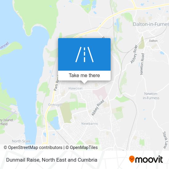 Dunmail Raise map