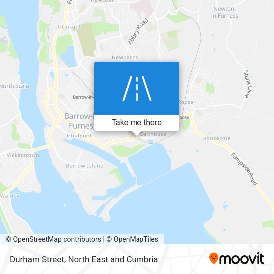 Durham Street map
