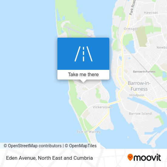 Eden Avenue map