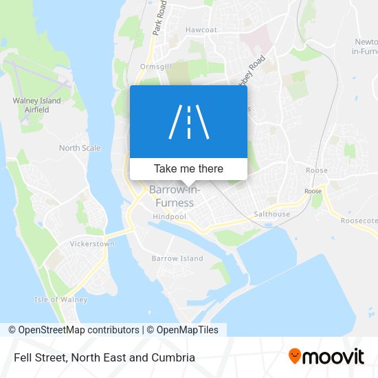 Fell Street map