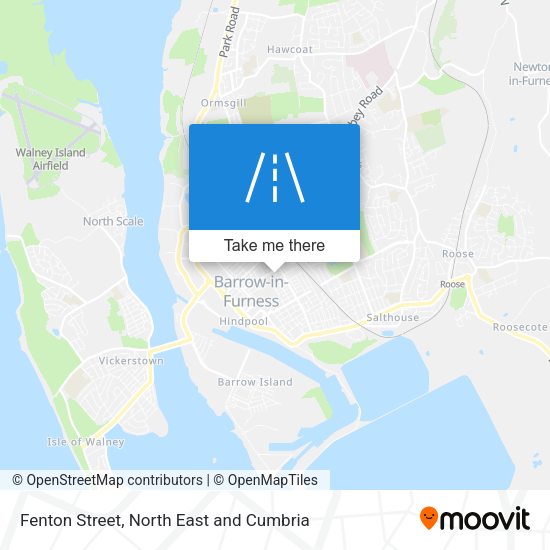 Fenton Street map