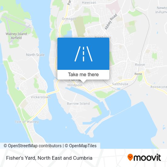 Fisher's Yard map
