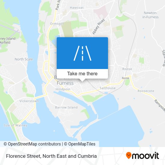 Florence Street map