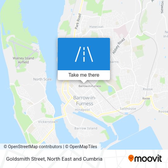 Goldsmith Street map