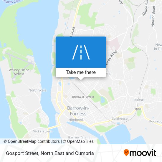 Gosport Street map